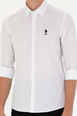 U. S. Polo Assn Мужская темно-синяя рубашка с длинным рукавом - U.s. polo assn фото 13