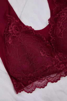 Visne Agrafl? Micro Kapl? Bustiyer Sutyen THMAW26SU00025 - Trendyolmilla фото 6