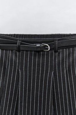 PINSTRIPE BERMUDA SKORT - Zara фото 4