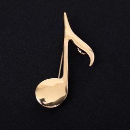 Брошь Нотка / 3156 /уп 24/