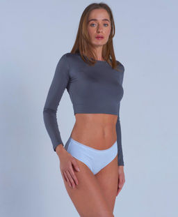 Трусы женские слипы (Оверлок по краям) Vanessa 6804-06 хлопок, эластан размеры S, M, L, XL, 2XL, 3XL, 4XL - Cherry girl фото 2