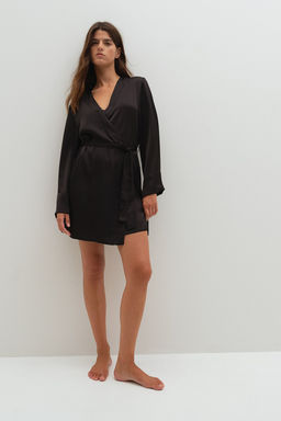 Bata lencera de saten - H&m фото 2