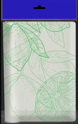 Avikomp скатерть одноразовая 110*150см (1шт) с рисунком Лимоны