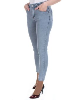 8029 BLUE Джинсы женские ADORNSKY (65% хлопок, 35% полиэстер)