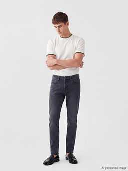 750 Slim Fit Erkek Jean Pantolon