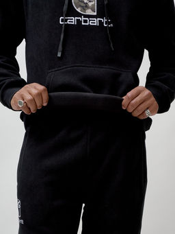 на флисе Спортивный костюм демисезонный черного цвета - Mtforce фото 12