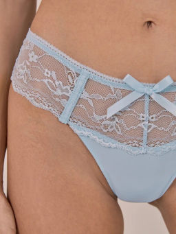 Infinity / Трусы стринг жен Versailles светло-голубой - Infinity Lingerie фото 5