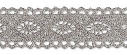 Gamma MTR-32 тесьма декоративная ФАСОВКА 26 мм 5 х 3 м под серебро