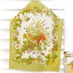 К-т полотенец Береста 50*60 см. - 3 шт. рогожка хлопок 100% - Лен поволжья фото 2