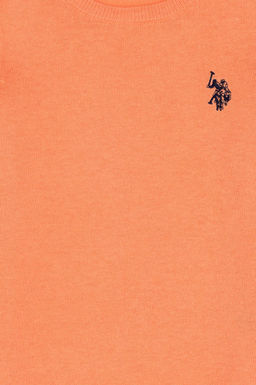 РОЗОВЫЙ базовый свитер для девочек Неожиданная скидка в корзине - U.s. polo assn фото 3