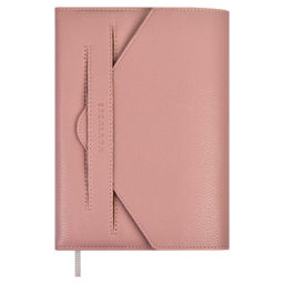 Ежедневник недатированный ESCALADA, А5, 160 л., арт. 67203/ 15 НАППА ЭКСТРА РОЗОВЫЙ (кожзам: 146x2