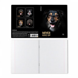 Цена за 5 шт. Тетрадь общая ученическая ErichKrause Собаки, 96 листов, клетка, матовая ламинация_MIX-PACK  фото 8