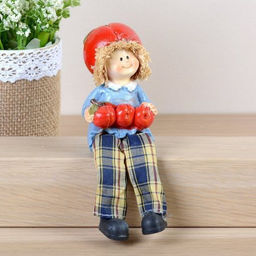 Фигурка Веселые Домовята висячие ножки 6х6х8 см / 91418 /уп 2/192/ - Галеонтрейд фото 2