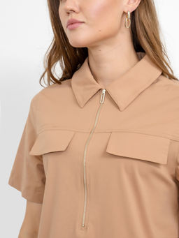 ПЛАТЬЕ ЖЕНСКОЕ бежевый 152426-1