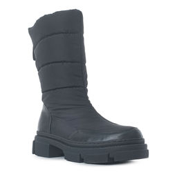 5B6281 ЖЕН Сапоги нат.кожа+текстиль шерсть ТЭП - Юничел фото 4