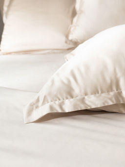 Простыня на резинке 1.5-спальная SL Home Tencel, 140×200+30 см, тенсель, бежевая