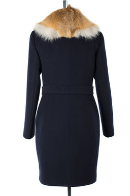 Мех натуральный (лиса) Пальто утепленное Холлофайбер 300 - El podio фото 5