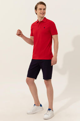 Erkek K_rm_z_ Basic Polo Yaka Ti__rt