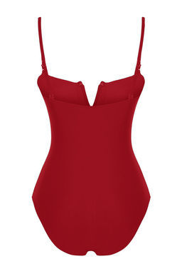 TRENDYOLMILLA Siyah Kemerli Straplez Regular Mayo TBESS21MA0134 фото 28