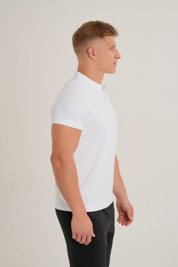 Поло Белый ANTA TRN-ESSENTIAL SS Polo  фото 3