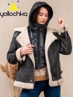 Капор черный, капюшон - Yollochka фото 2