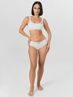 Трусы женские слипы мультипак (3 шт.) в белом цвете - Mark formelle фото 19