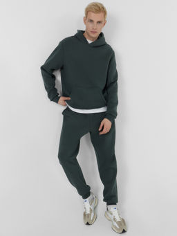 Костюм спортивный мужской зеленый темный лес 191013