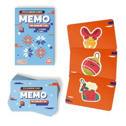 Новогодний набор игр Новый год: Party box. Играй и веселись. 6 в 1, по 20 карт в каждой игре, 7+