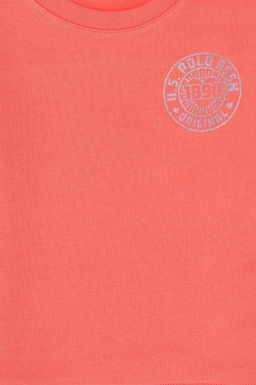 Базовый свитшот с цветком граната для девочек Неожиданная скидка в корзине - U.s. polo assn фото 3