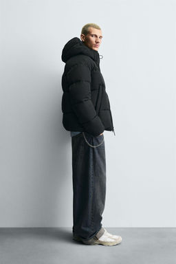HOODED PUFFER JACKET - Zara фото 4