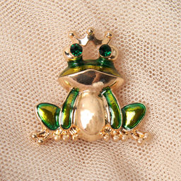 Брошь Царевна Лягушка / 4012 /уп 24/
