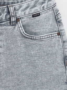 CONTE CON-656 Джинсы mom fit с высокой посадкой vintage-grey