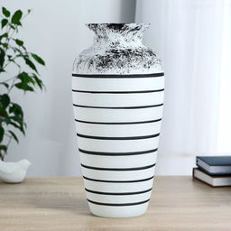 Ваза «Ситула», 35×16 см, (диам.отвер.=7.5 см. диам.от края до края=11.5 см), стекло, МИКС