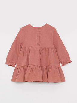 Bisiklet Yaka K?z Bebek Elbise ve Sa? Band? 2li - Waikiki фото 2