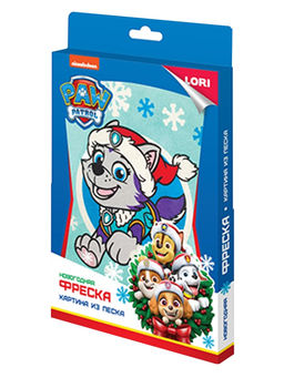 Цена за 2 шт. Фреска новогодняя Праздничная Эверест, Щенячий патруль