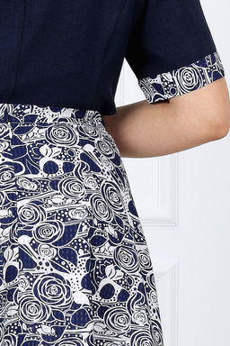 Платье Ninele 7431-Р темно-синий - Mira fashion фото 2532