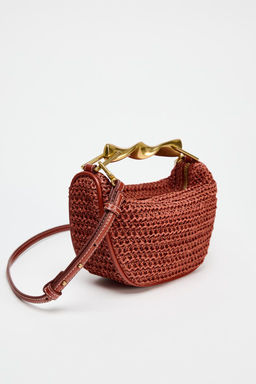 MINI BAG WITH METAL HANDLE - Zara фото 4