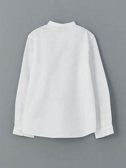 Hakim Yaka Desenli Erkek ?ocuk G?mlek