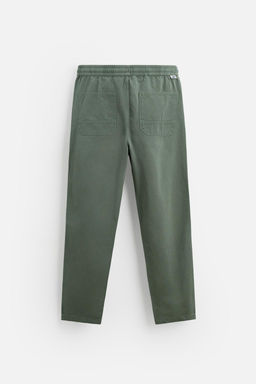 WASHED JOGGER WAIST TROUSERS - Zara фото 33