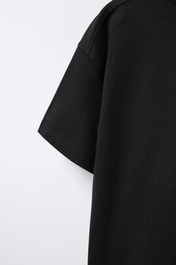 PLAIN MEDIUM WEIGHT T-SHIRT - Zara фото 4