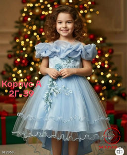 Платье для девочки праздничное - Bruno фото 4