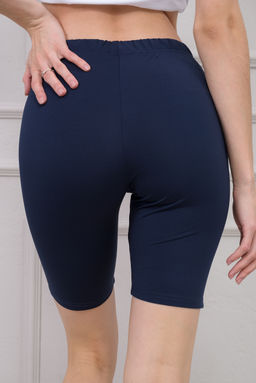 Велосипедки женские из вискозы зим. тёмно-синие - Амадэль фото 3