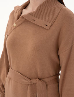 Camel Comfort Fit Triko Elbise - Pierre cardin фото 6