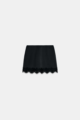 SKORT WITH LACE HEM - Zara фото 7
