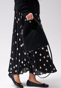 Замшевая сумка Rebecca DBR 31370 черный  фото 8