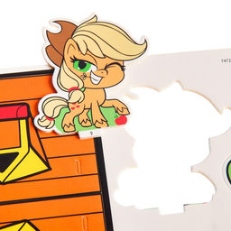 3D конструктор из пенокартона «Домик Эпплджек», 2 листа, My Little Pony