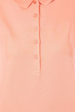 Женская футболка поло без рукавов лососевого цвета Неожиданная скидка в корзине - U.s. polo assn фото 6