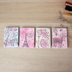 Зеркало карманное 6х8 см / 1613-3 /уп 12/288/кожзам,стразы