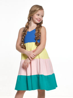 Платье (сарафан) UD 7593 цветное - Mini maxi фото 3