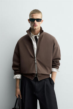 INTERLOCK LABEL JACKET - Zara фото 2